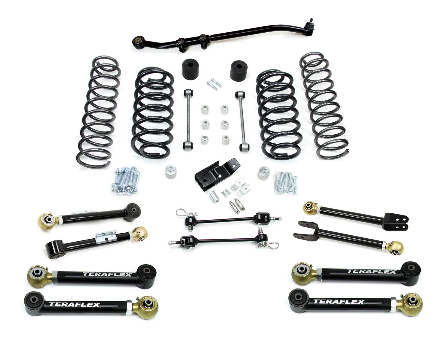 3" TeraFlex Suspension System w/ 8 Short Control Arms – No Shocks