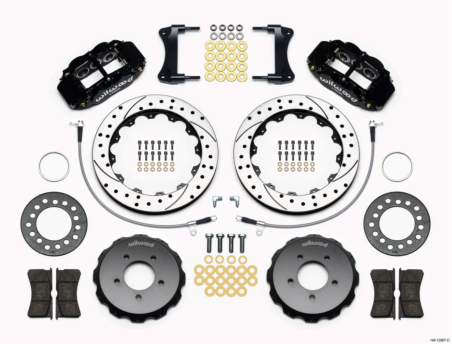 Front Hat Kit FNSL6R, 12.88", Drilled