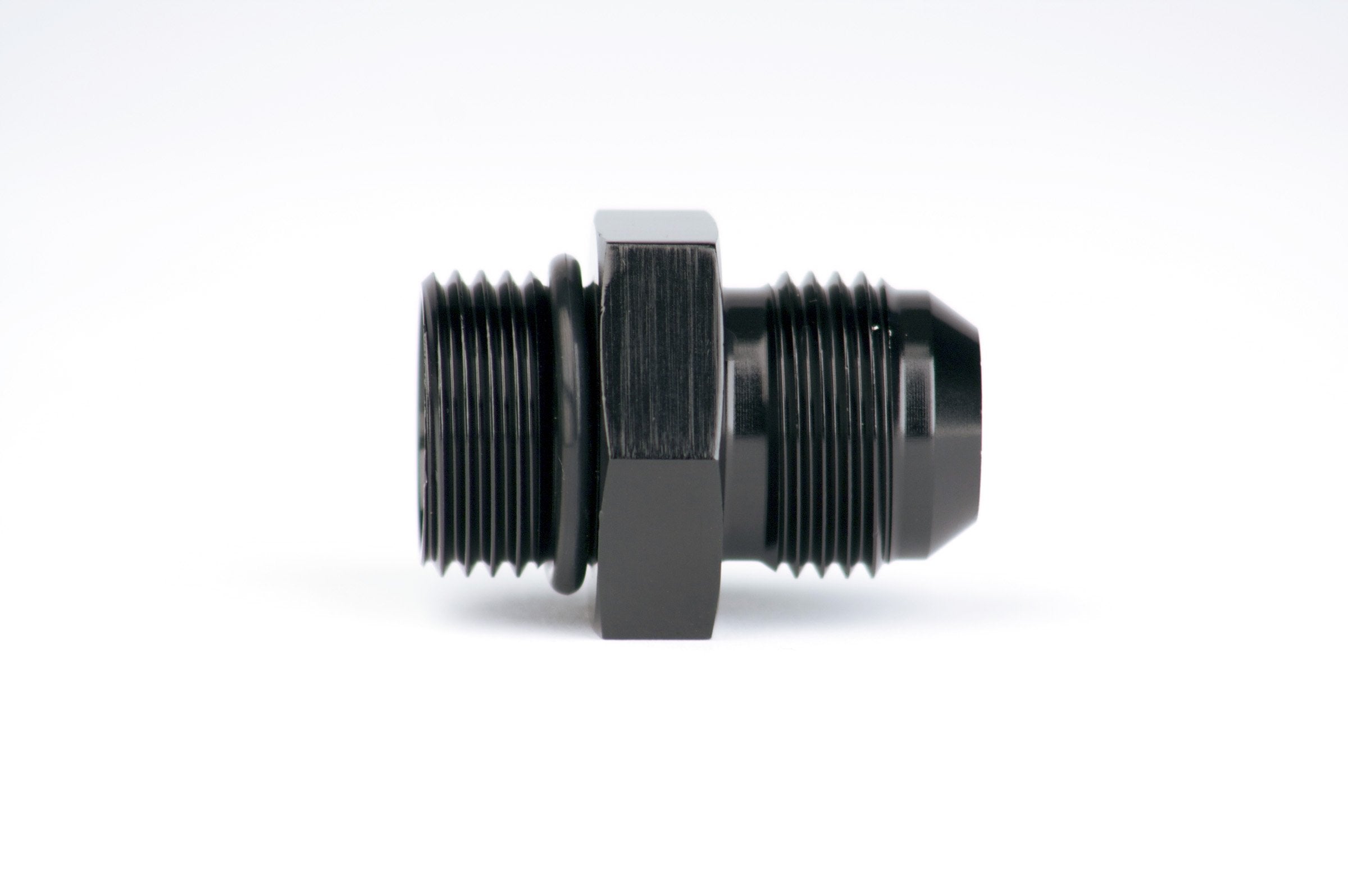 Black Anodized Aluminum Aeromotive -10AN Male Flare Fuel Fitting 15608