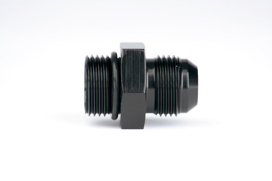 Black Anodized Aluminum Aeromotive -10AN Male Flare Fuel Fitting 15608