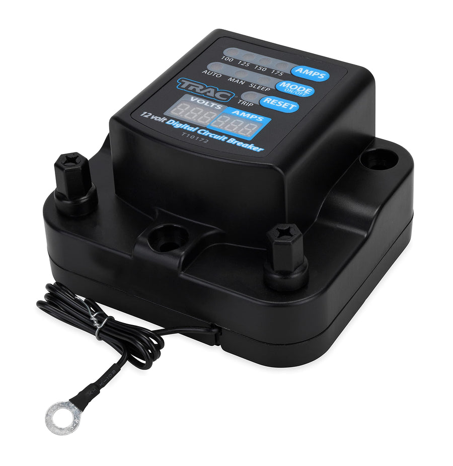 Trac Outdoors Digital Circuit Breaker with Display, 75-175 Amp - Design Innovative Eliminates the Inaccuracy of Thermal Breakers - Waterproof (69403)