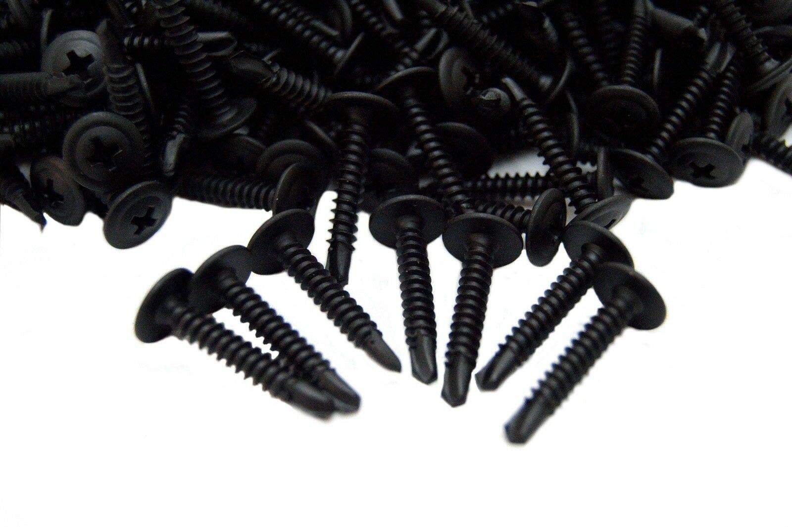 Install Bay 8" x 1" Phillips Wafer Head Tek Screw, (500 per Pack)