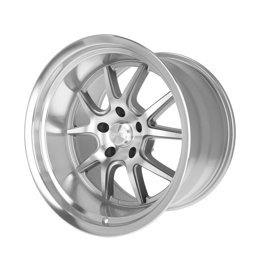TTR19-826160 Rocket Racing Wheels 18x12 Attack Machined 5x4.75 6.0 bs