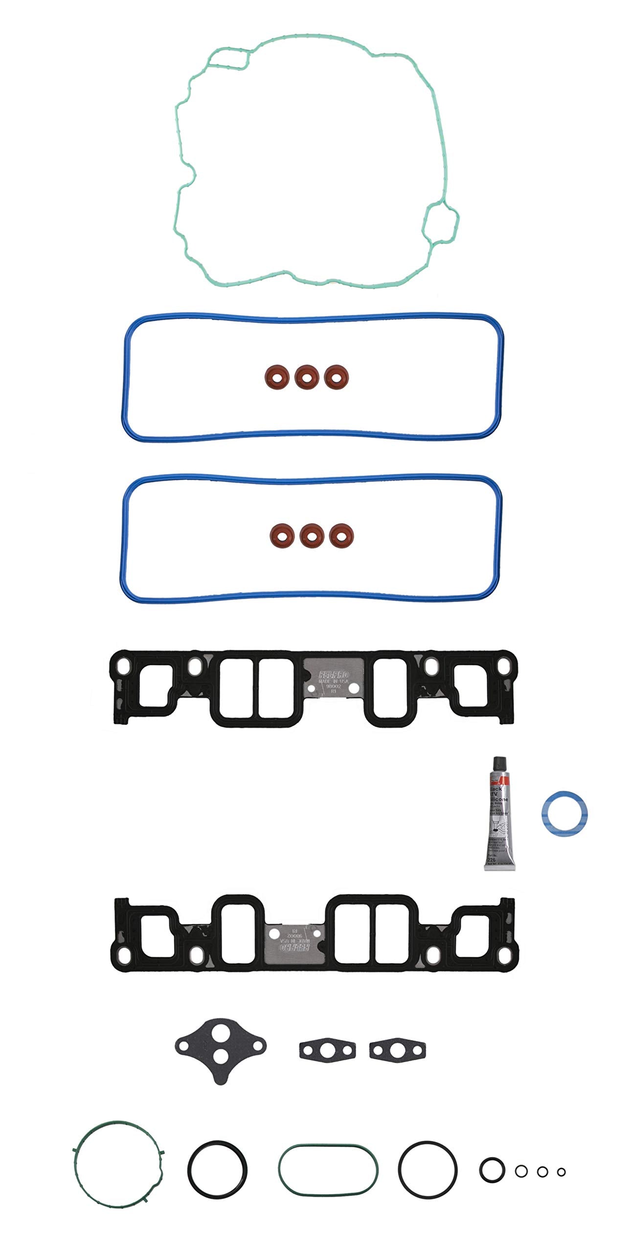 MS FEL-PRO 98002 T-1 Intake Manifold Gasket Set