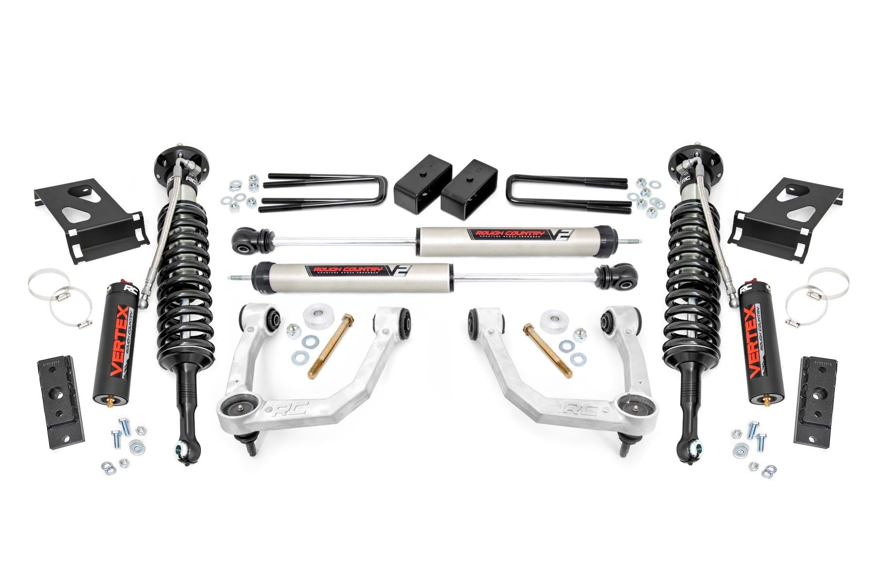 Vertex Rough Country 3.5" Bolt-On Lift Kit w/V2 Shocks for 05-23 Tacoma - 74257