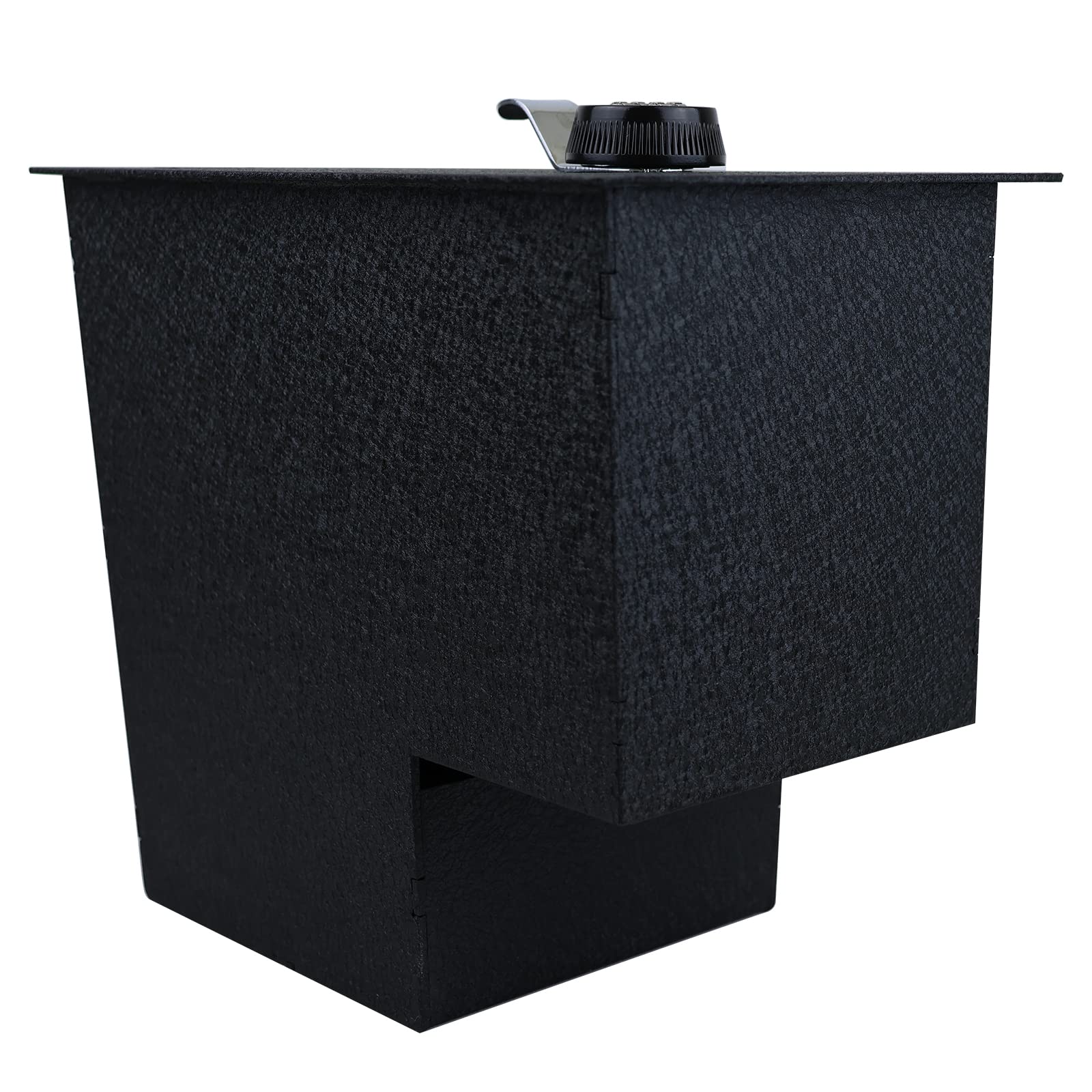 Black Horse Off Road Gun Box Organizer Center Console Safe Black, with 4-Digit Combo Lock Compatible with 2010-2023 Toyota 4Runner-AST4