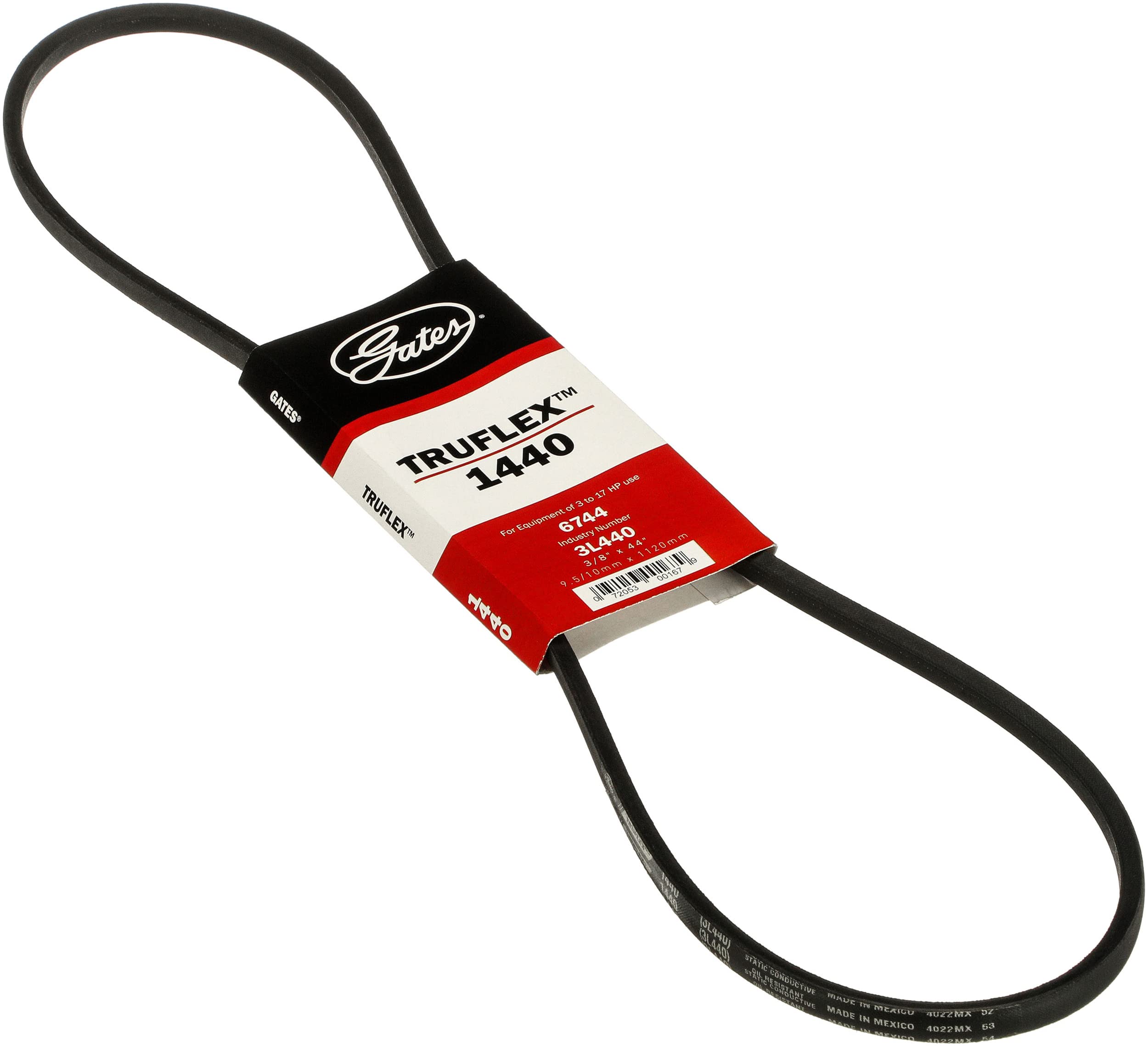 1440 Gates Truflex Belt, black