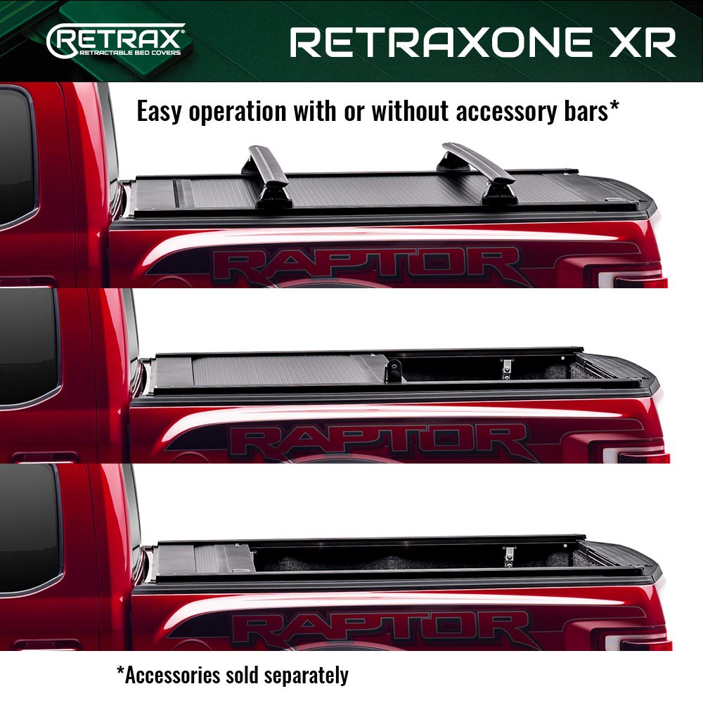 Retrax RetraxONE XR RealTruck Retractable Truck Bed Tonneau Cover | T-60312 | Fits 1997 - 2008 Ford F-150 Super Crew, Super Cab & Reg. Cab 6' 7" Bed (78.8")
