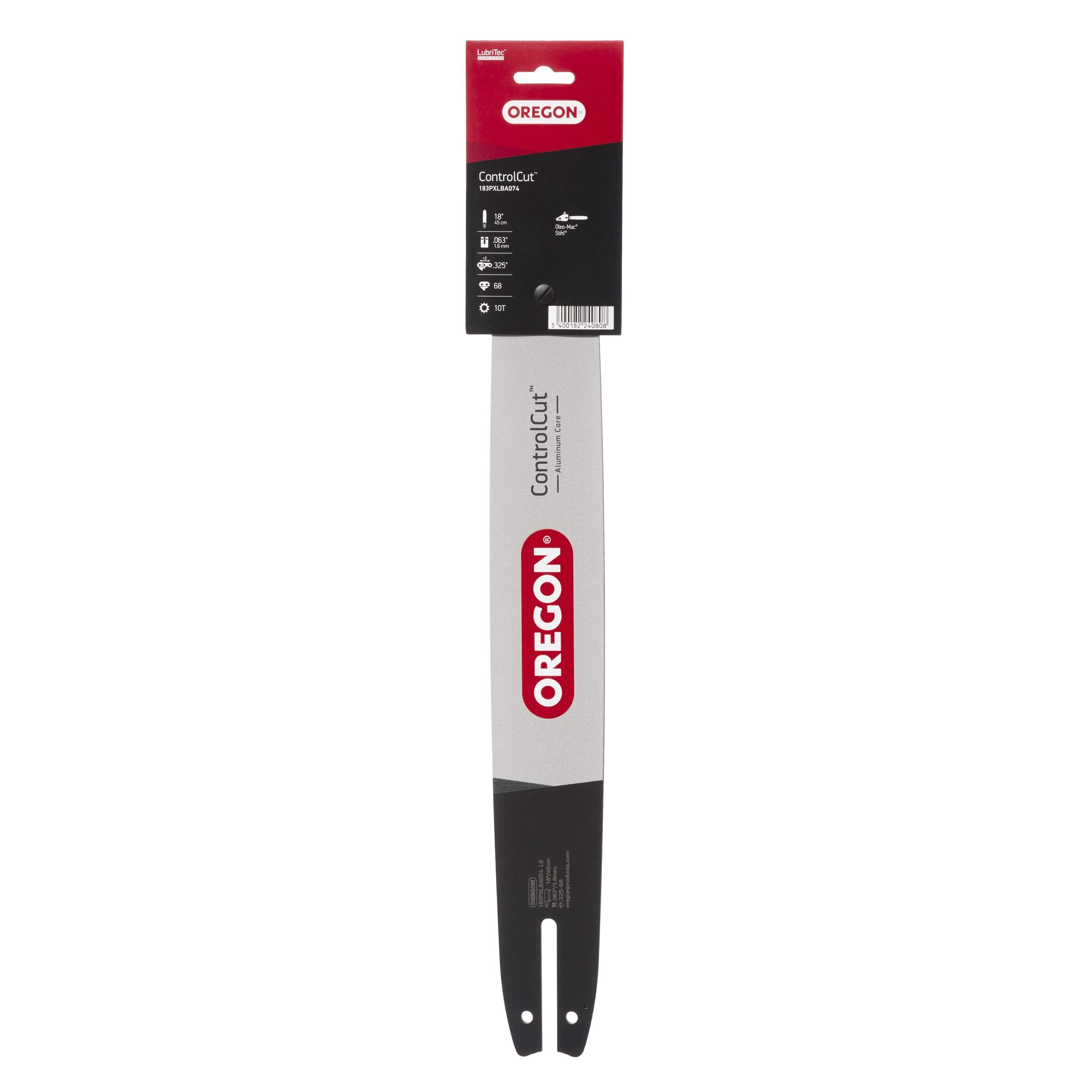 Oregon ControlCut 183PXLBA074 .063" Gauge .325" Pitch Guide Bar, 18"
