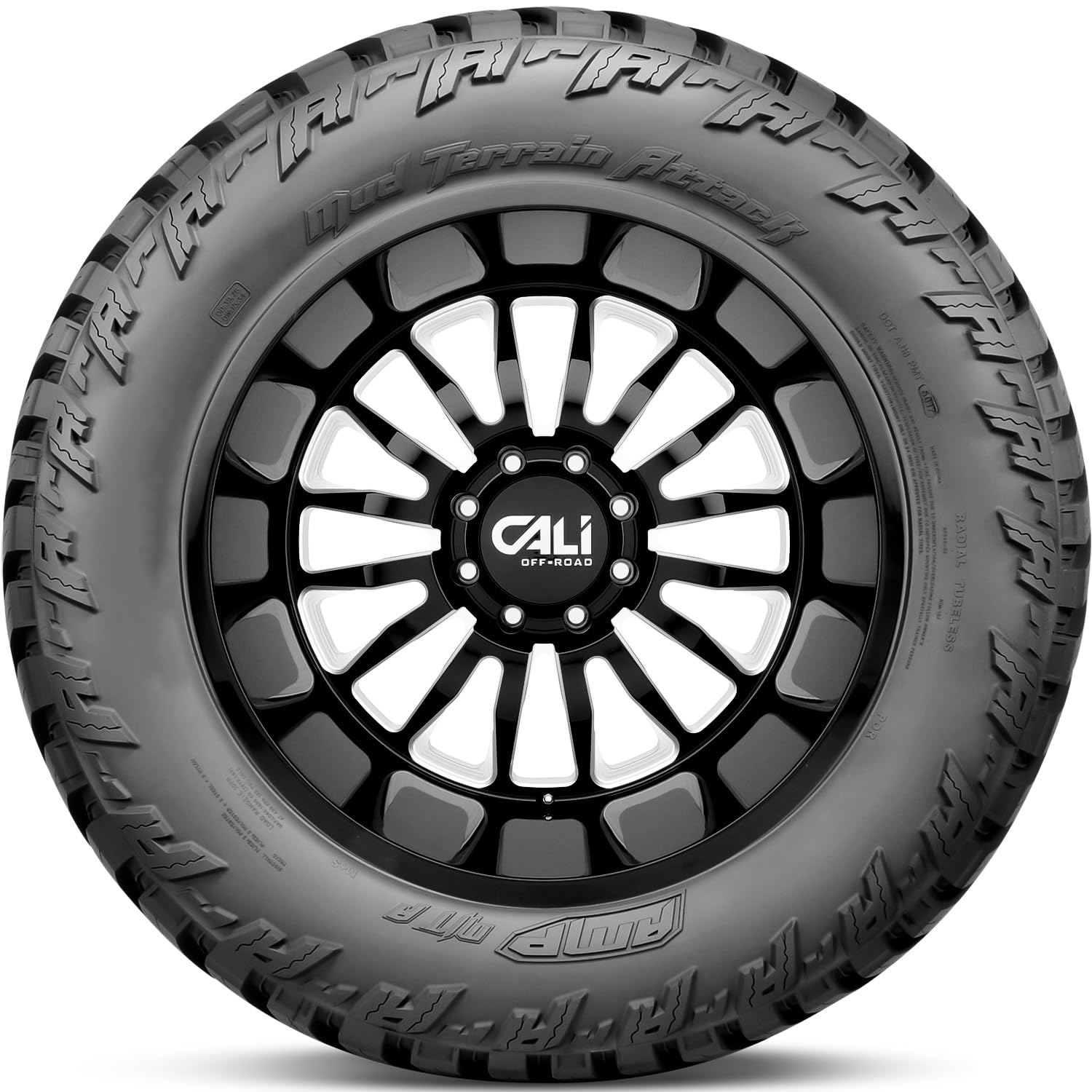 Terrain AMP Attack M/T A LT35/13.50R24 118 Q,Black Side Wall