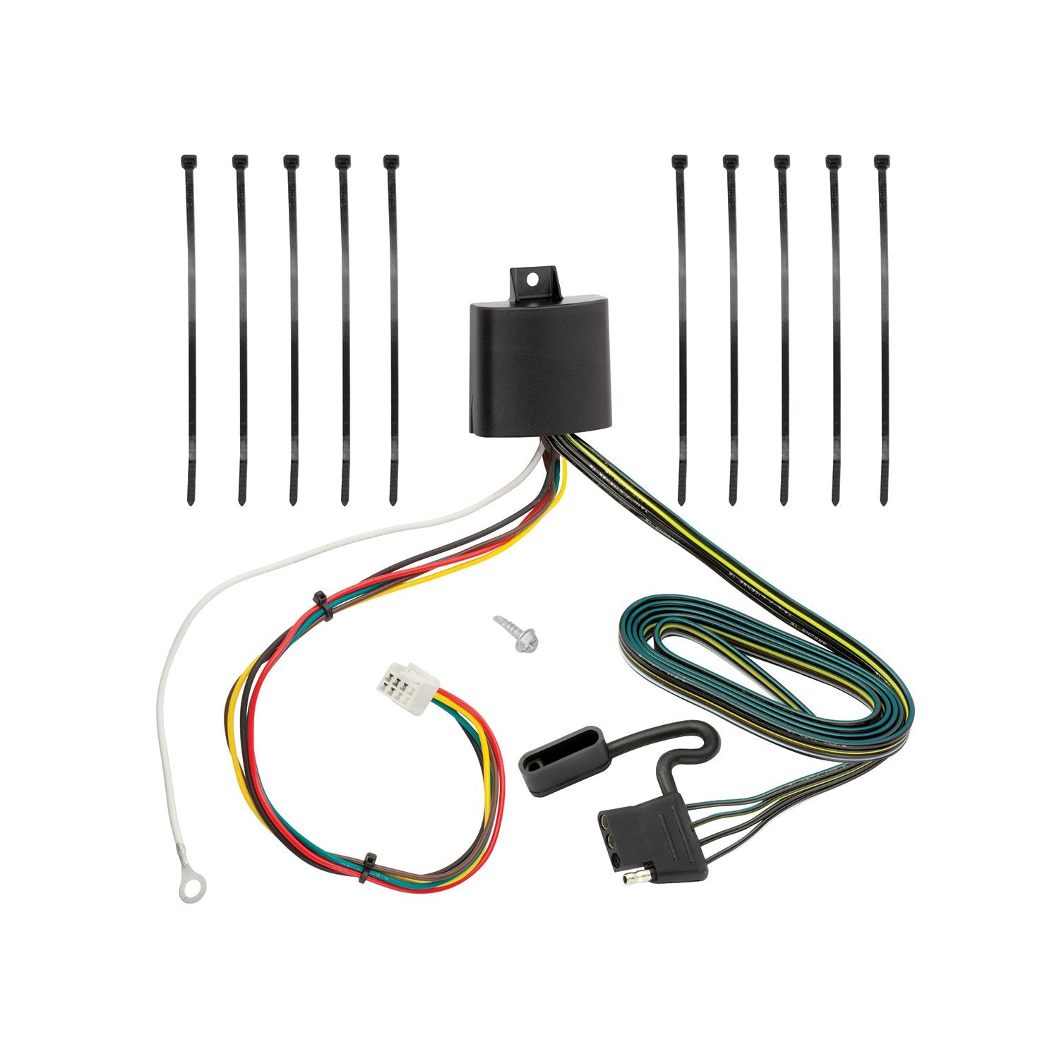 Tekonsha Tow Harness 118278, 4-Way Flat, w/Circuit Protected ModuLite® HD Module, Compatable with 2016-2023 Mazda CX-9