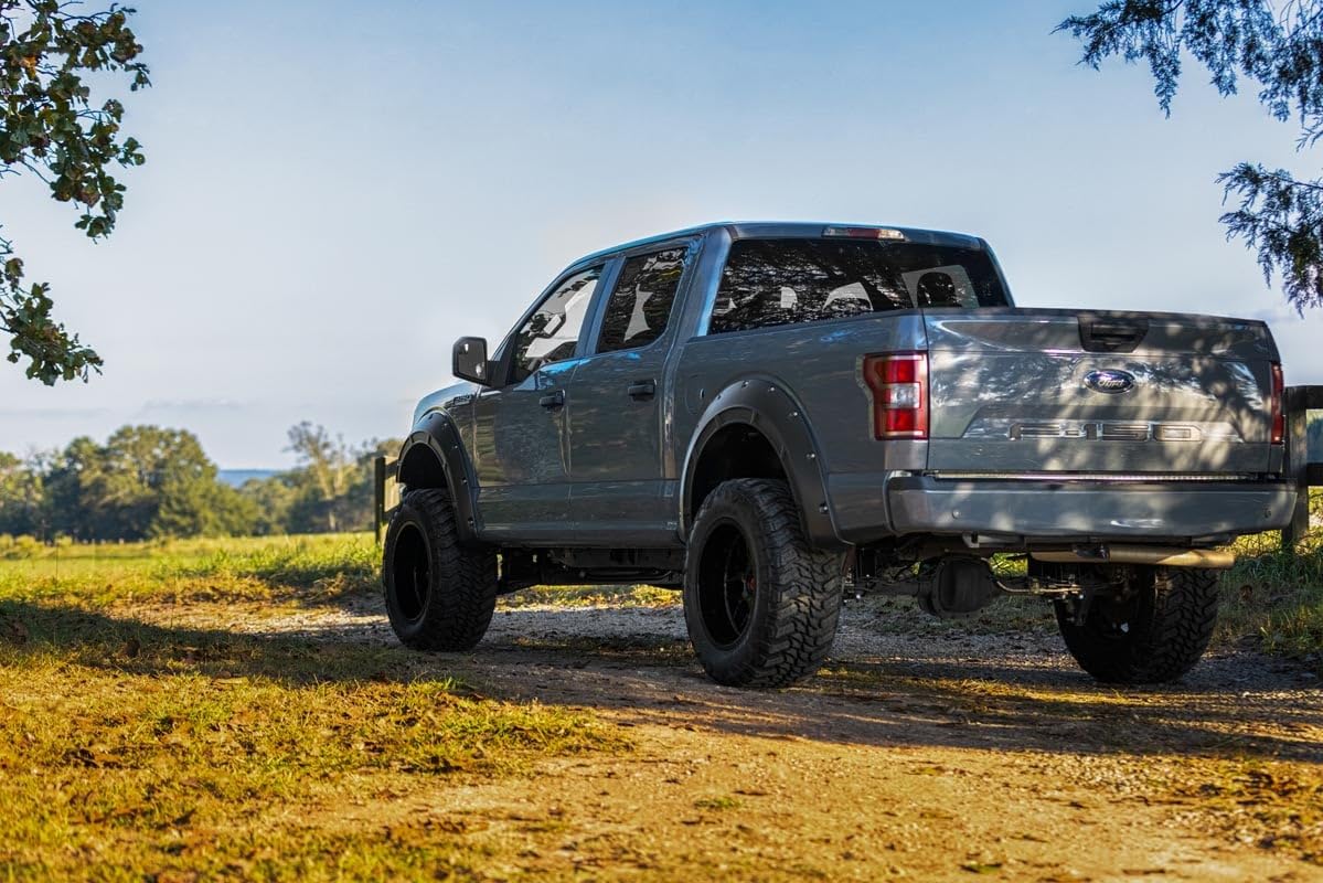 Defender Fender Flares Rough Country for 2015-2020 Ford F-150 - A-F11811