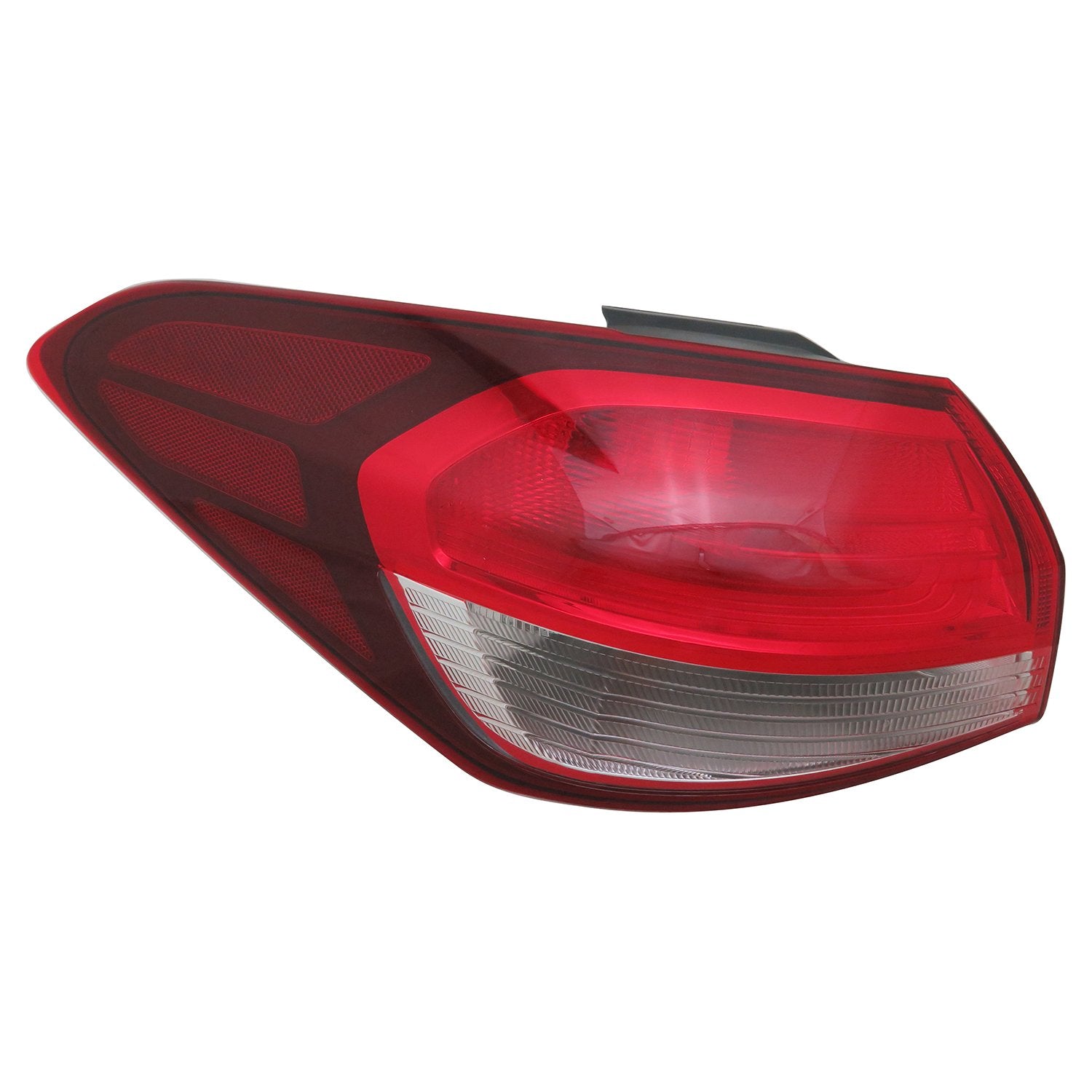 Left TYC Tail Light Assembly Compatible with 2017-2018 Kia Forte