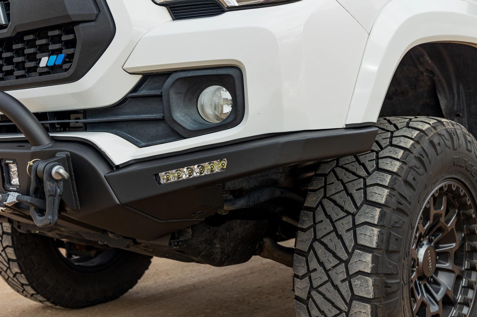 High Clearance Smittybilt 61249W Front Bumper Wings Fits Toyota Tacoma