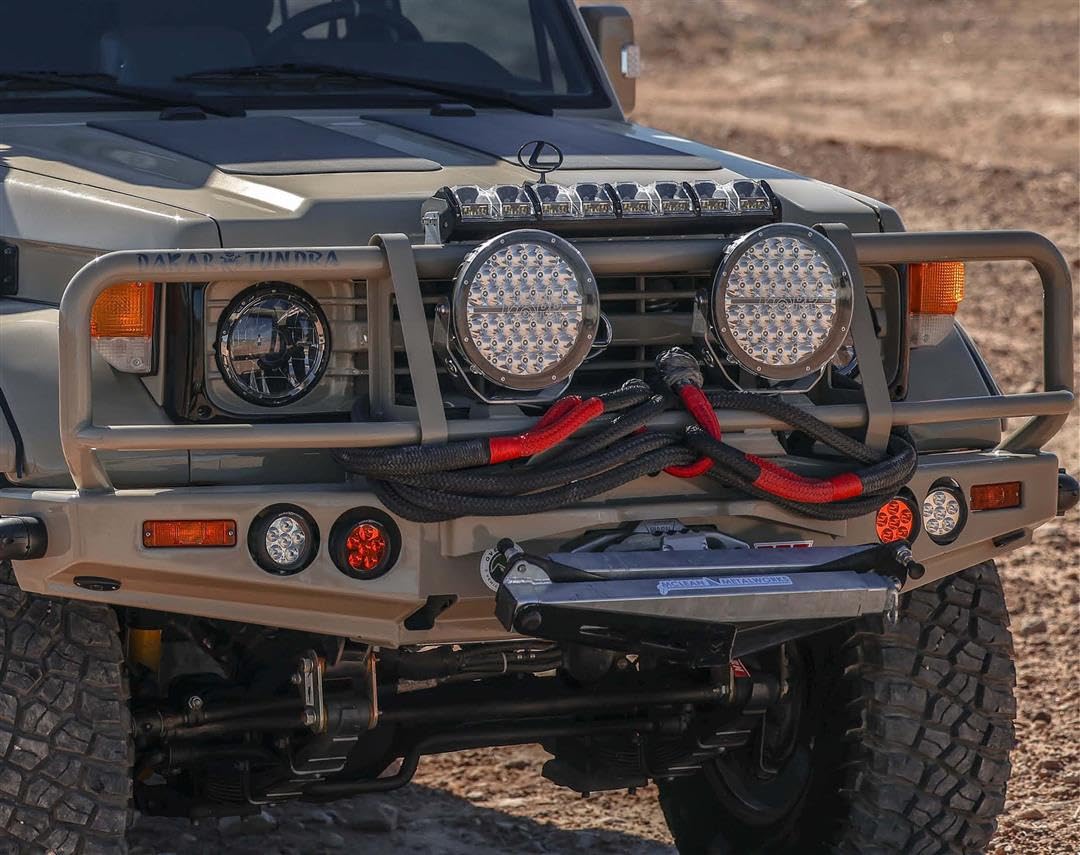 Kinetic Recovery Rope Overland Vehicle Systems Brute with 30% Stretch Storage Bag (1" Thick - 30 ft. Long)