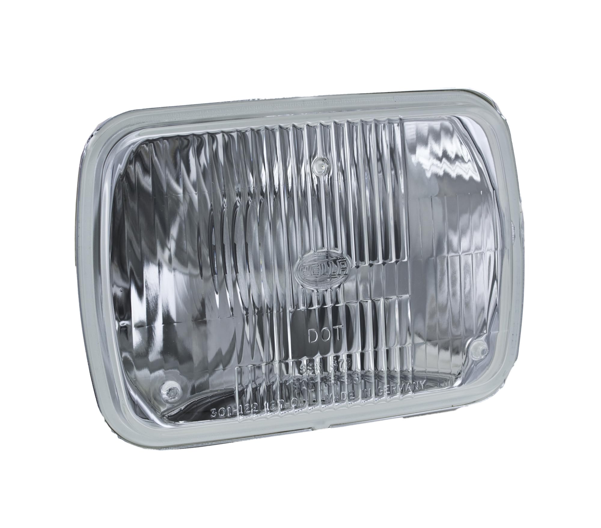 HELLA Vision Plus 190x132mm High/Low Beam 12V Halogen Conversion Headlamp (HB2), White 003427291