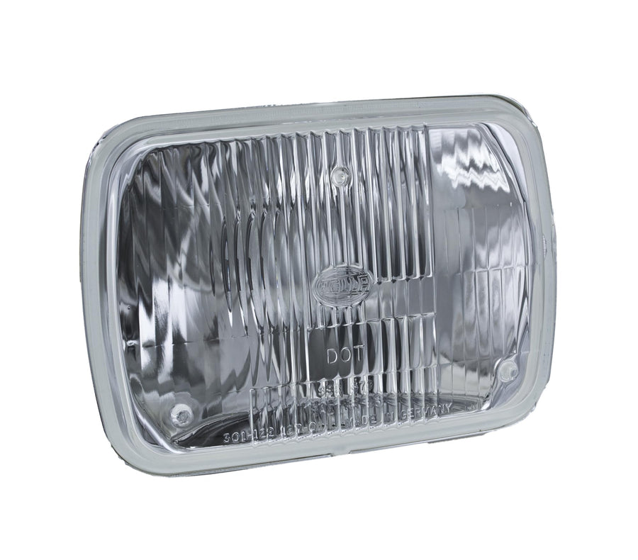 HELLA Vision Plus 190x132mm High/Low Beam 12V Halogen Conversion Headlamp (HB2), White 003427291