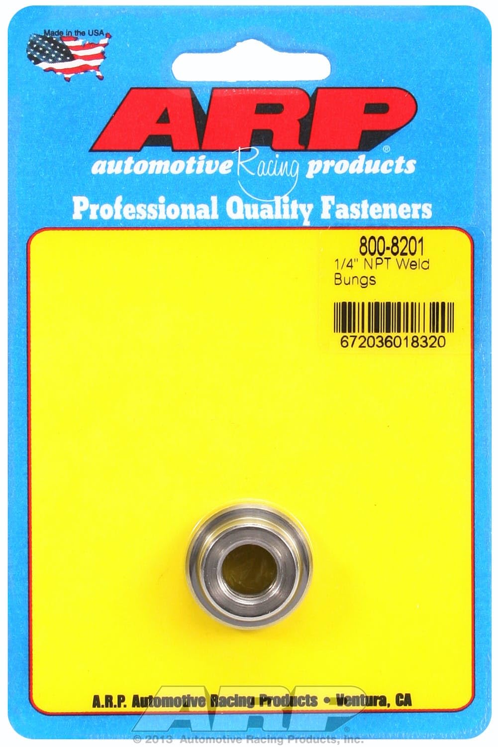 Weld Bung, ARP (800-8201) Steel