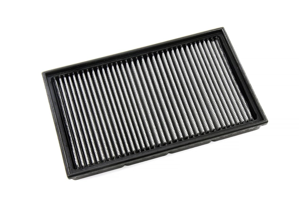 HPS Drop-in Engine Air Filter: High Performance, Premium, Washable, Replacement Car Filter: Compatible for Audi A3 TT TTS Quattro Q3 S3 VW Arteon Beetle Golf GTI Passat Tiguan, HPS-457315