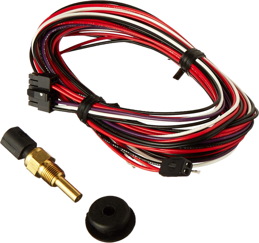 Gauge AUTO METER P34631 Water Temp (Spek-Pro 2 1/16", 300ºf, Stepper Motorwith Peak & Warn, Blk/Chrm, Spek-Pro)