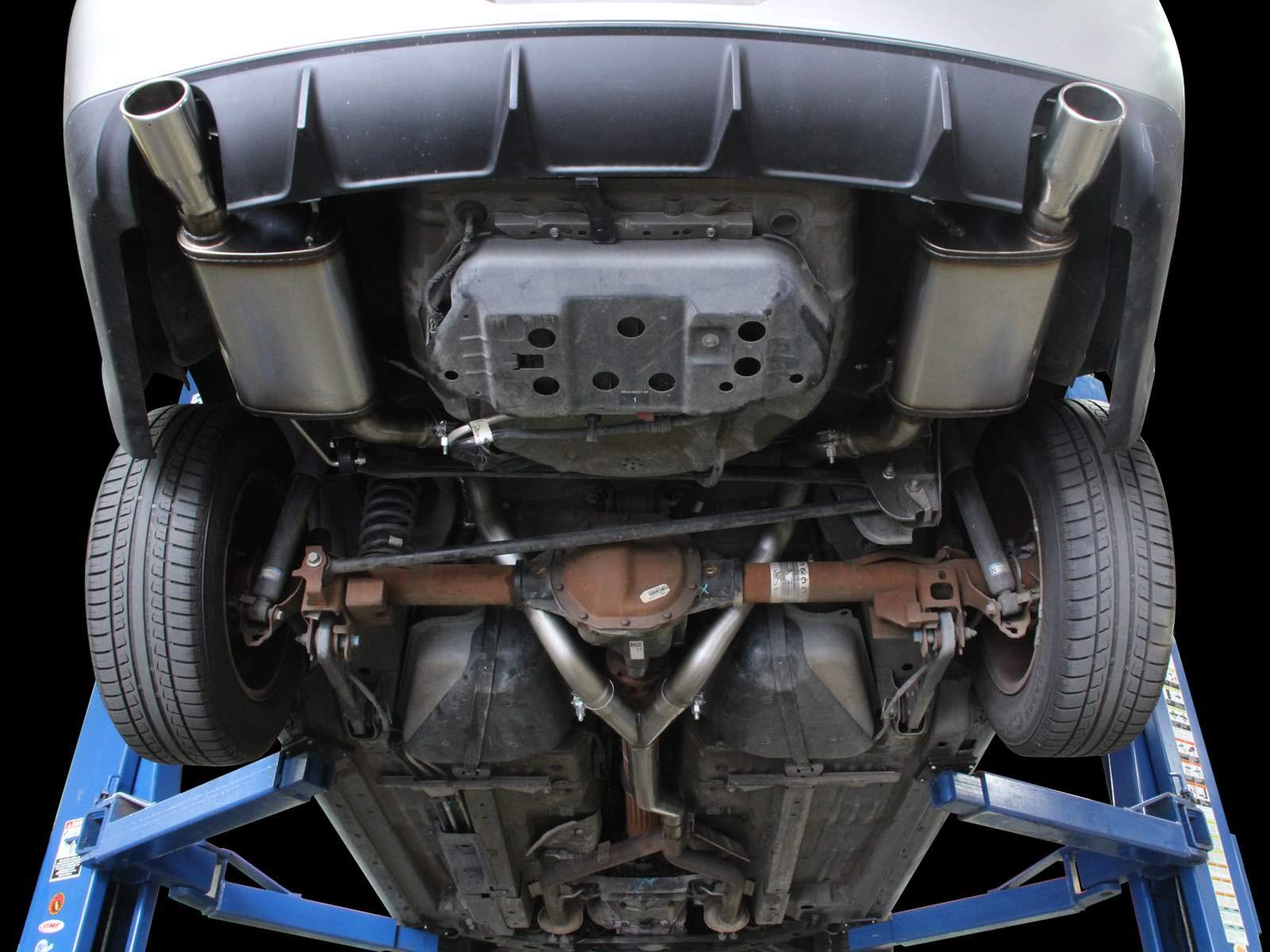 MACH Force XP aFe Dual Cat-Back Exhaust System for Ford Mustang V6 4.0L Engine
