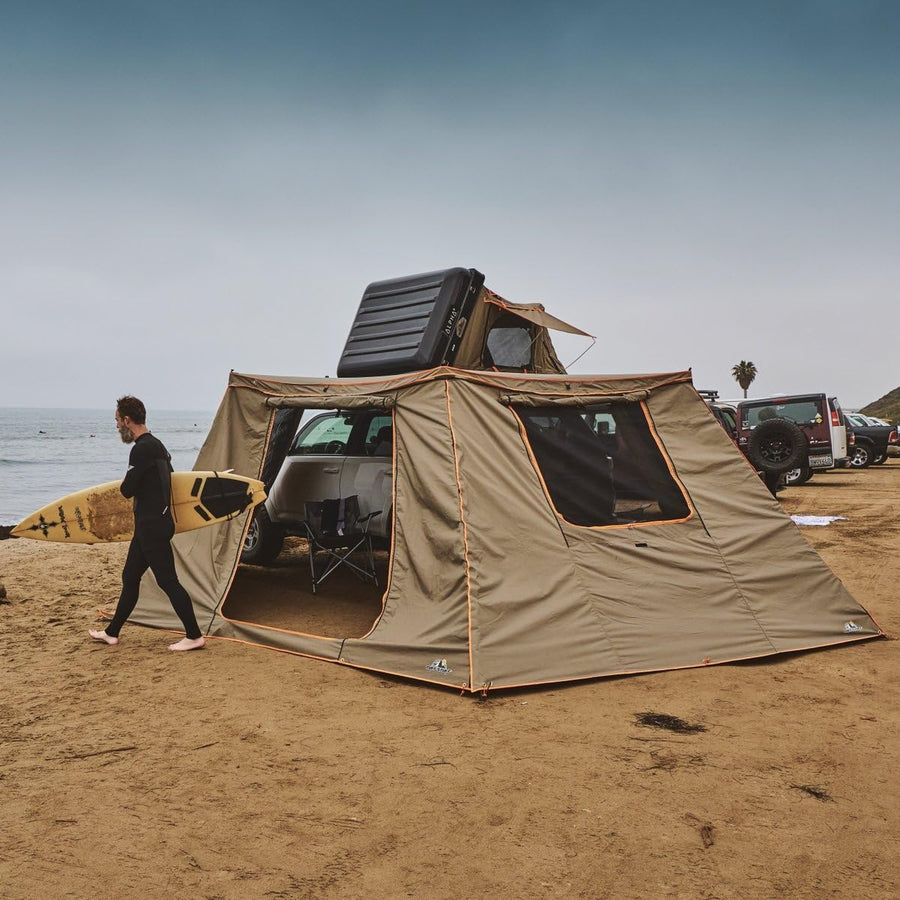 Tuff Stuff 270 Degree Overland Awning, Compact, Shade Wall Pack 1, Door and Wall TS-AWN-SW-270-1