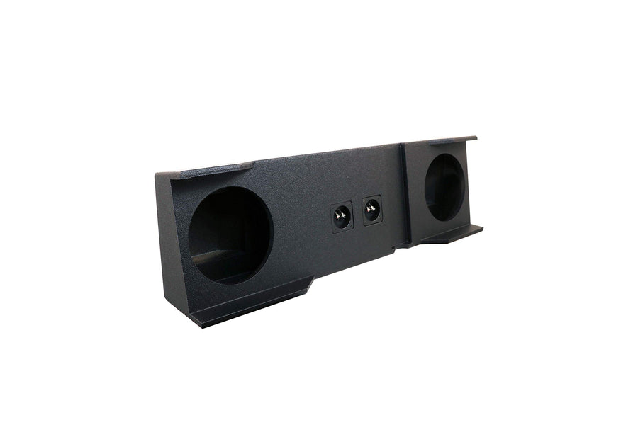 Atrend A162-10 2000 - 2006 GM HEAVY DUTY CREW CAB Dual 10" Down Fire Subwoofer Box Bedliner Finish