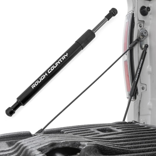 Rough Country Tailgate Assist for F-150/F-250/F-350 Ford Super Duty Truck 2WD/4WD (2015-2026) - Smooth, Safe & Controlled Tailgate Lowering