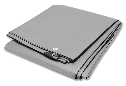 Heavy Duty Performance Tool Silver Tarp 10' x 12' - W7006