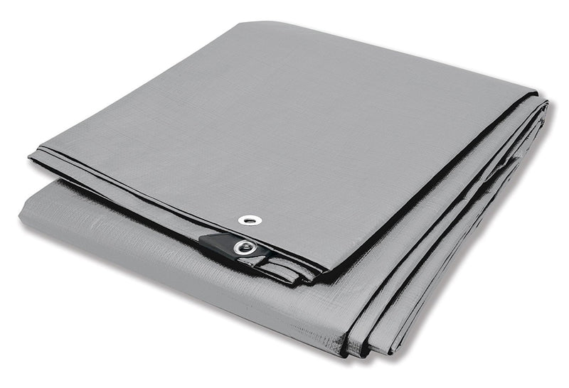 Heavy Duty Performance Tool Silver Tarp 10' x 12' - W7006