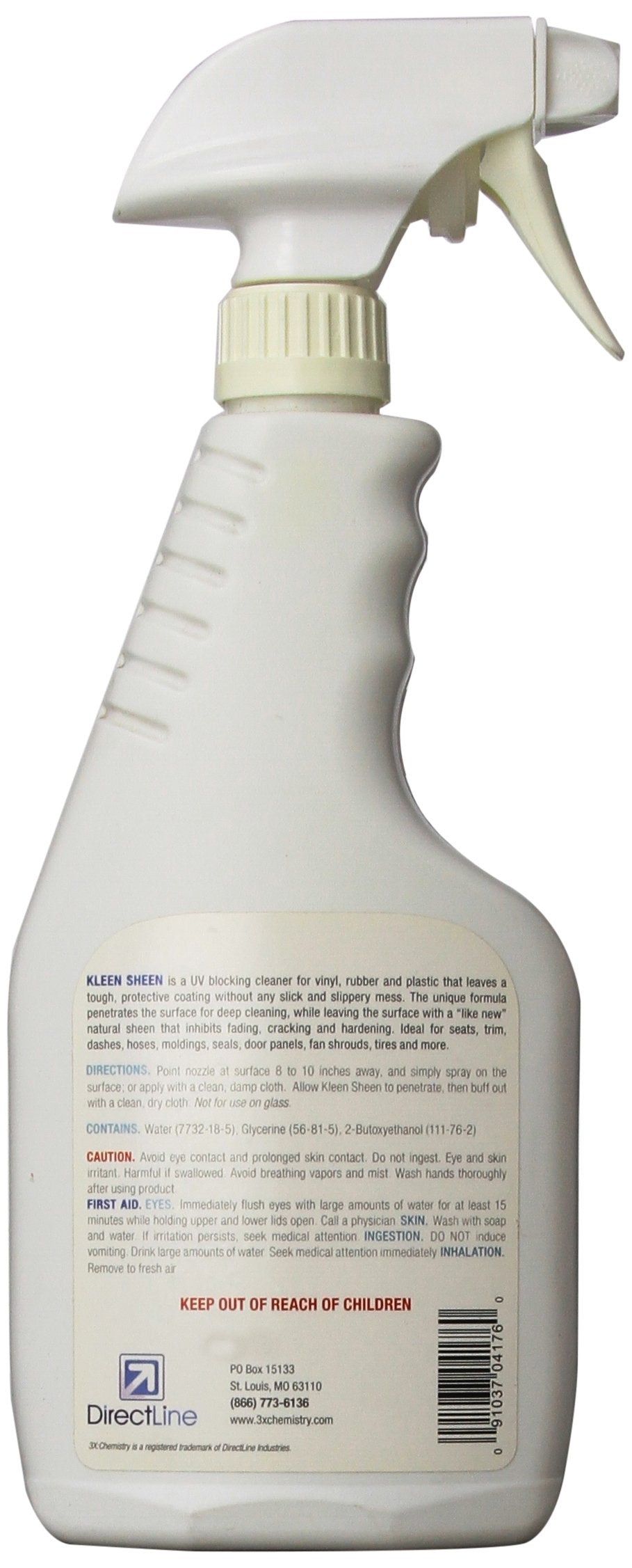 Kleen Sheen 3X:Chemistry Leather and Vinyl Protectant - 22 oz.