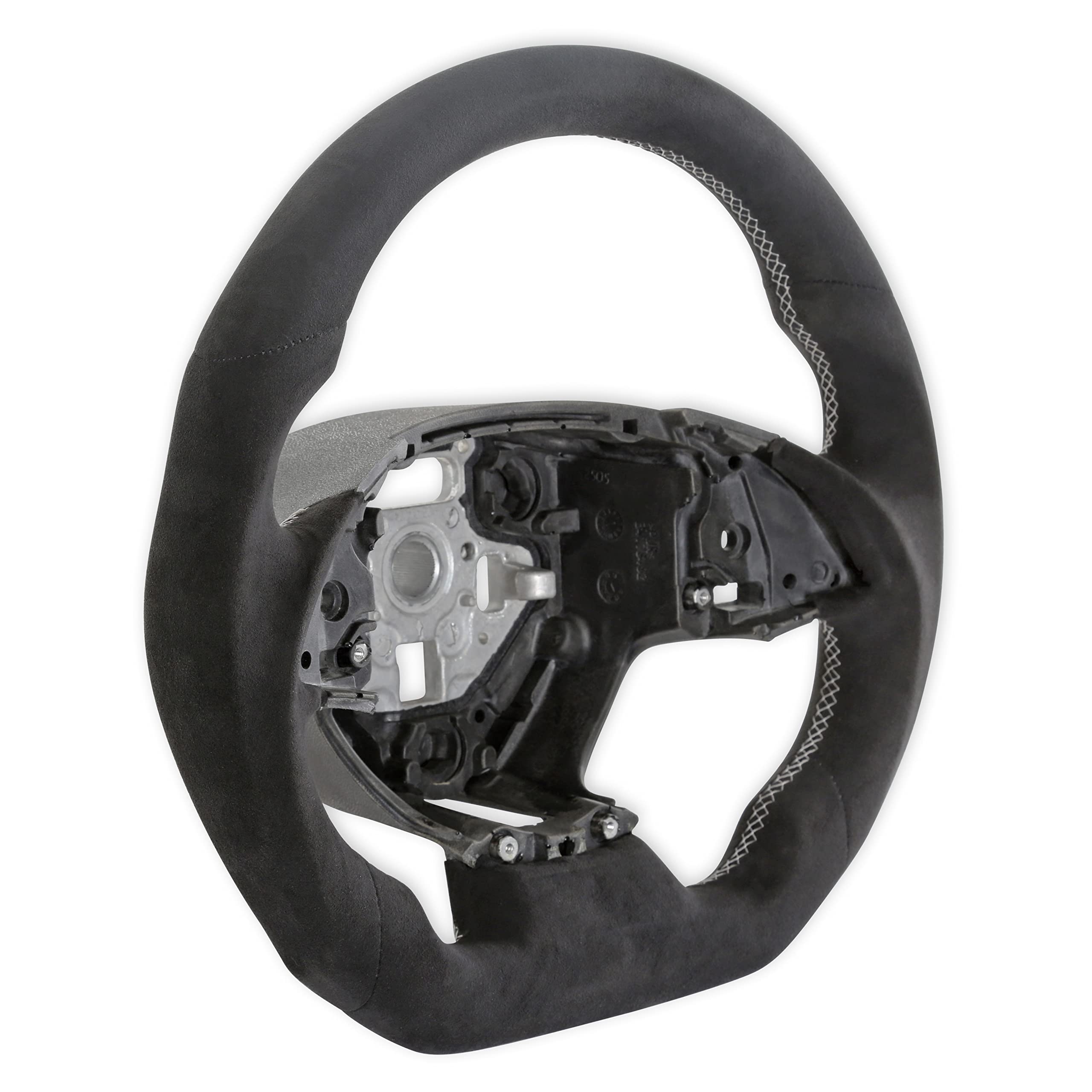 Synthetic Suede Wrapped Drake Muscle Cars CA950-14 Steering Wheel
