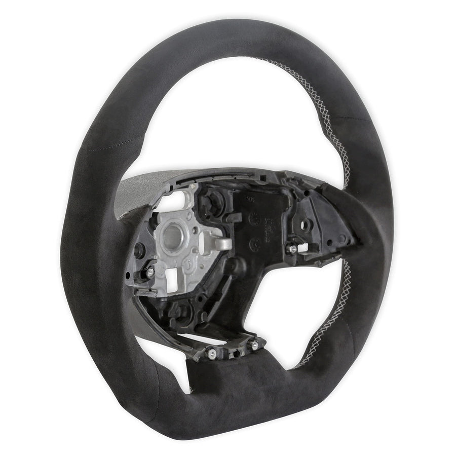 Synthetic Suede Wrapped Drake Muscle Cars CA950-14 Steering Wheel