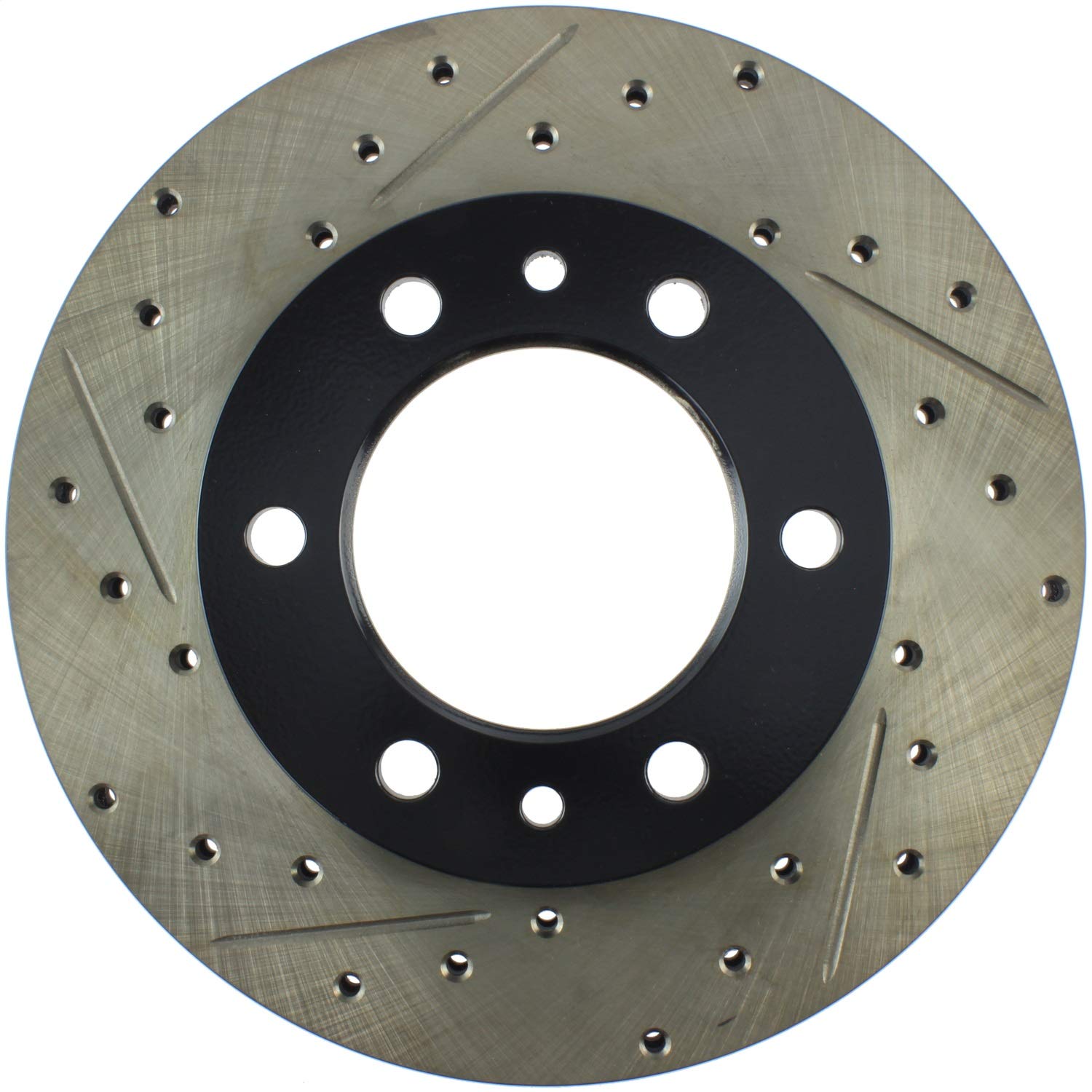 Sport Drilled/Slotted Brake Rotor StopTech 127.44037R (Front Right), 1 Pack