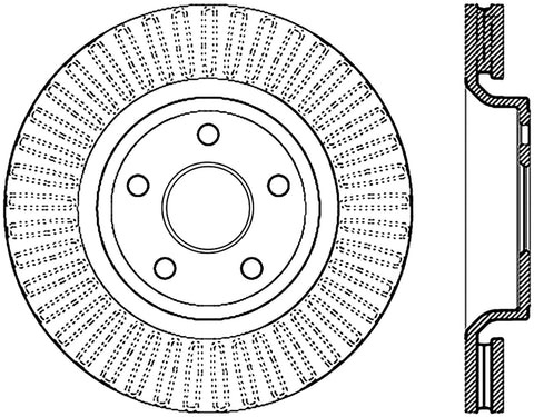 Brake Rotor StopTech (128.58008CL)