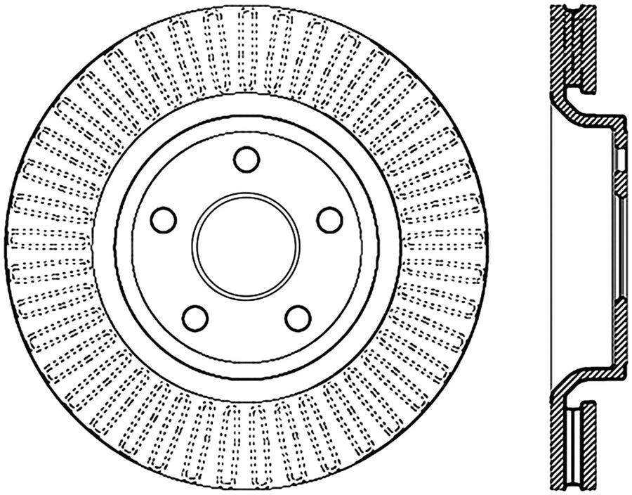 Brake Rotor StopTech (128.58008CR)