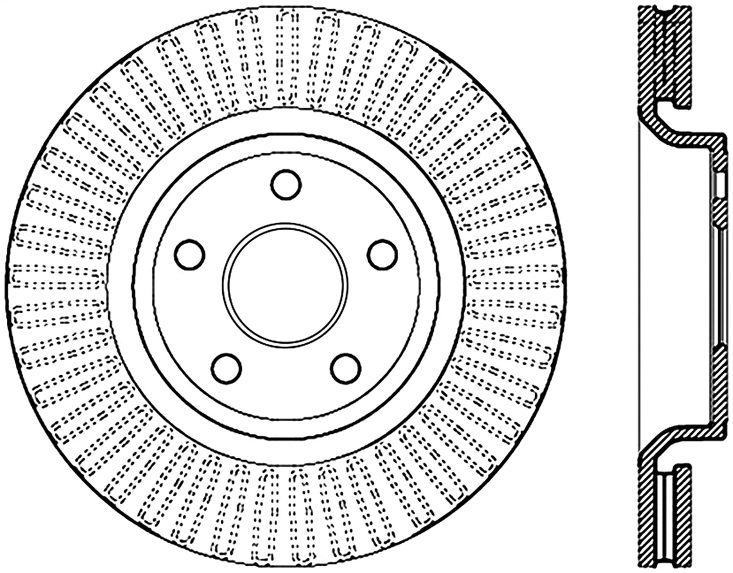 Brake Rotor StopTech (128.58008CR)