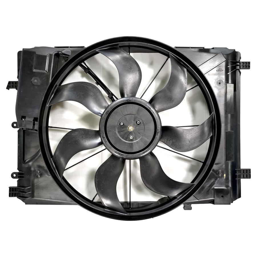 Replacement TYC 624930 Cooling Fan Assembly for Mercedes-Benz