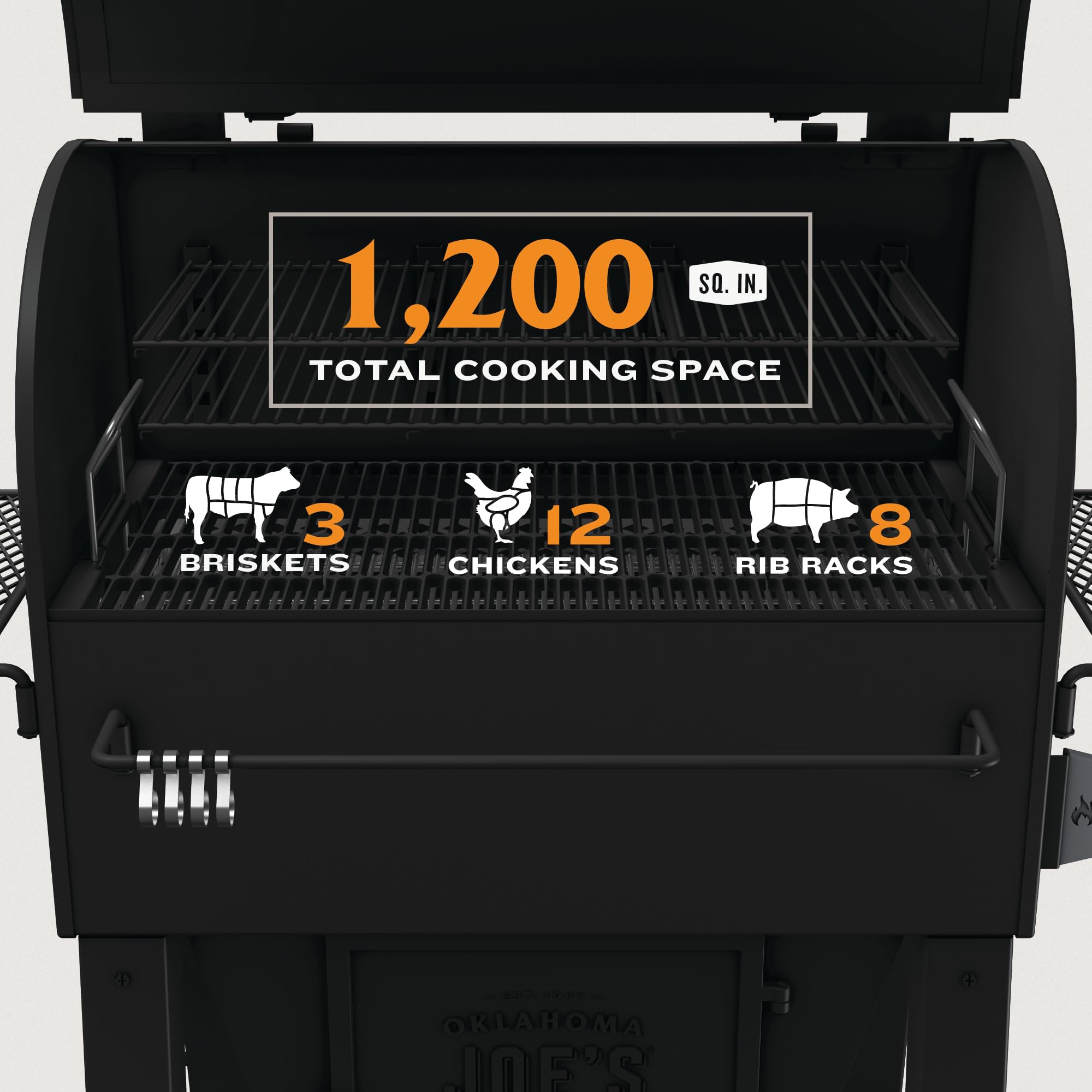 Marshal Centerbox Smoker, Oklahoma Joe's Black - 23202164