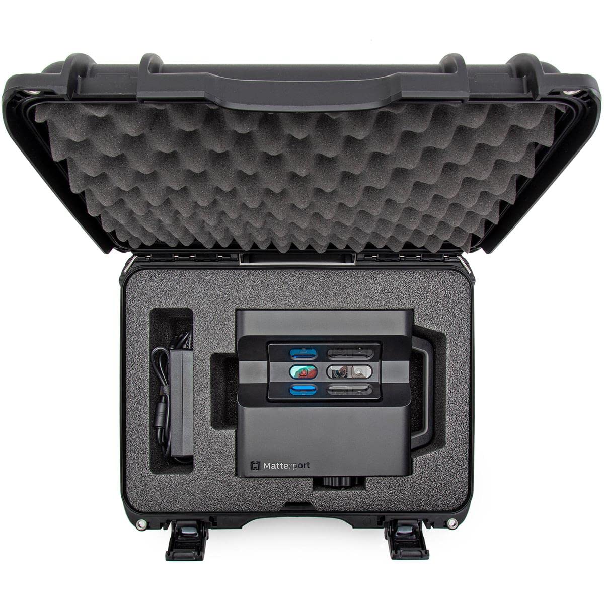 Waterproof Nanuk 925 Hard Case with Custom Foam Insert for Matterport Camera,Black