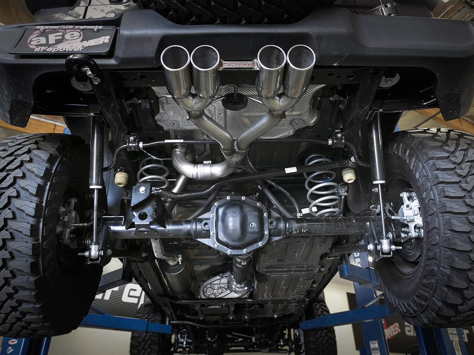 Rebel Series aFe Power 49-38071-P Performance Cat-Back Exhaust System