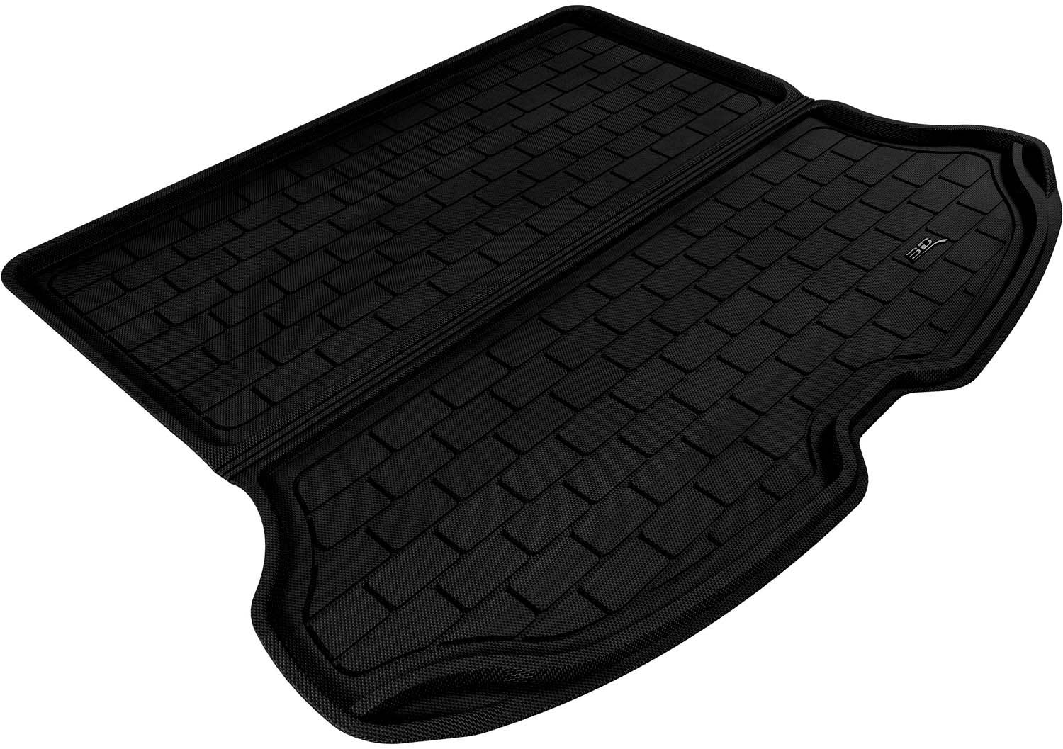 3D MAXpider Cargo M1VV0061309 Custom Fit All-Weather Floor Mat for Select Volvo XC60 Models - Kagu Rubber (Black)