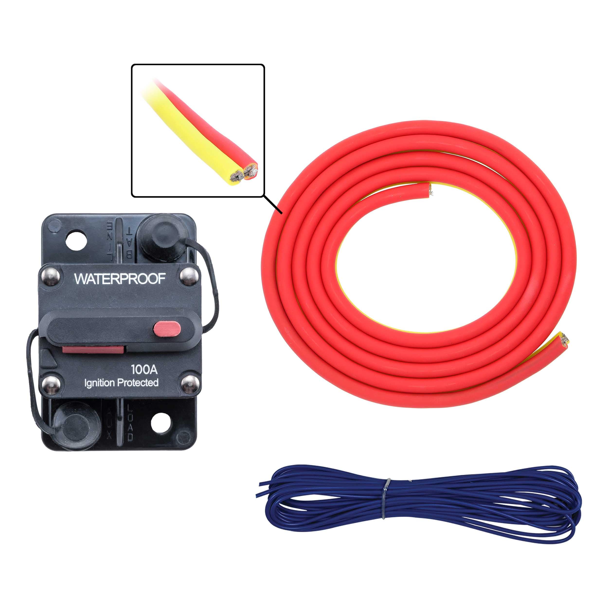 4 Gauge Install Bay 1600 Watt Value AMP Kit Complete