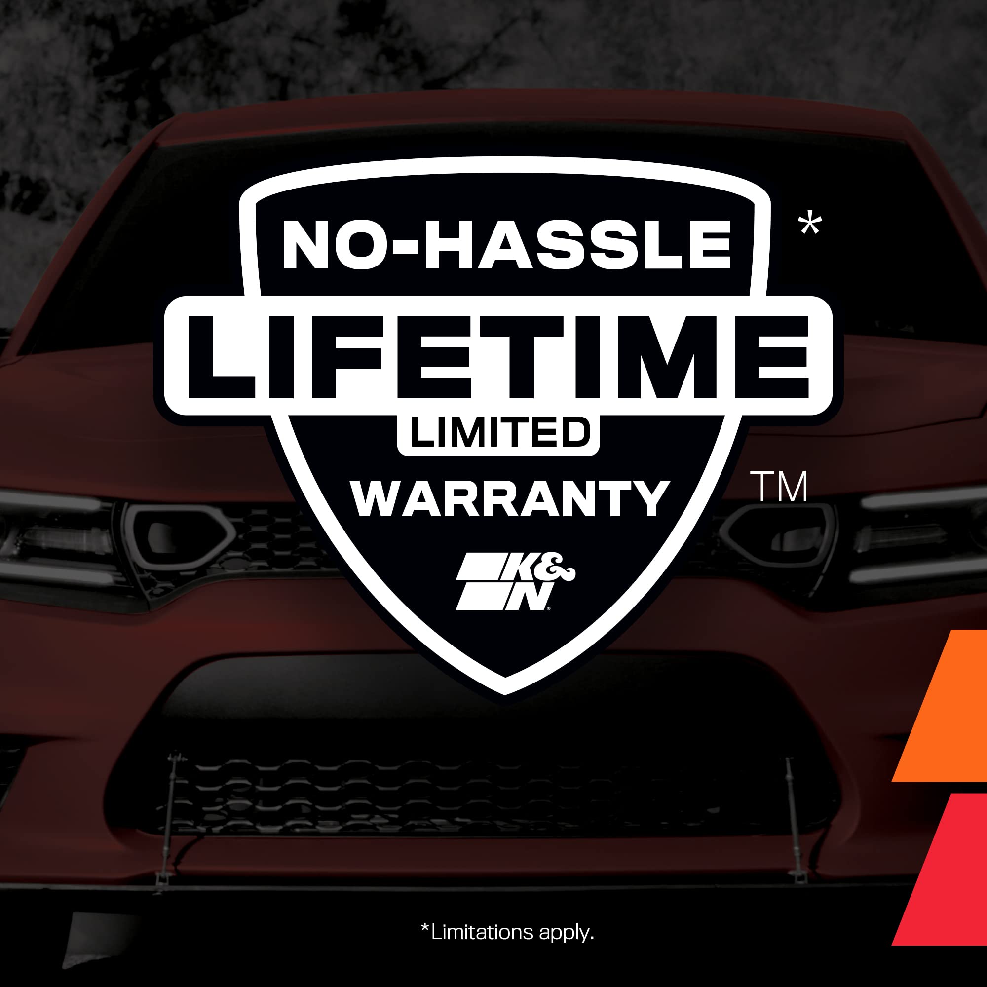 K&N Engine Air Filter: Washable, Increase Power & Towing, Premium, Replacement Air Filter: Compatible with 1989-1993 DODGE (D250, D350, W250, W350), E-1023