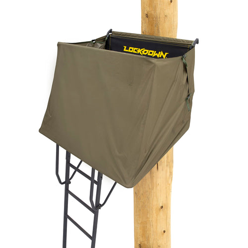 Lockdown™ 2-Man Rivers Edge® Concealment Kit, Ladder Stand Concealment, Durable, Solution-Dyed, Fade Resistant, Easy Attachment, for Use with Lockdown™ Ladder Stands, LD702
