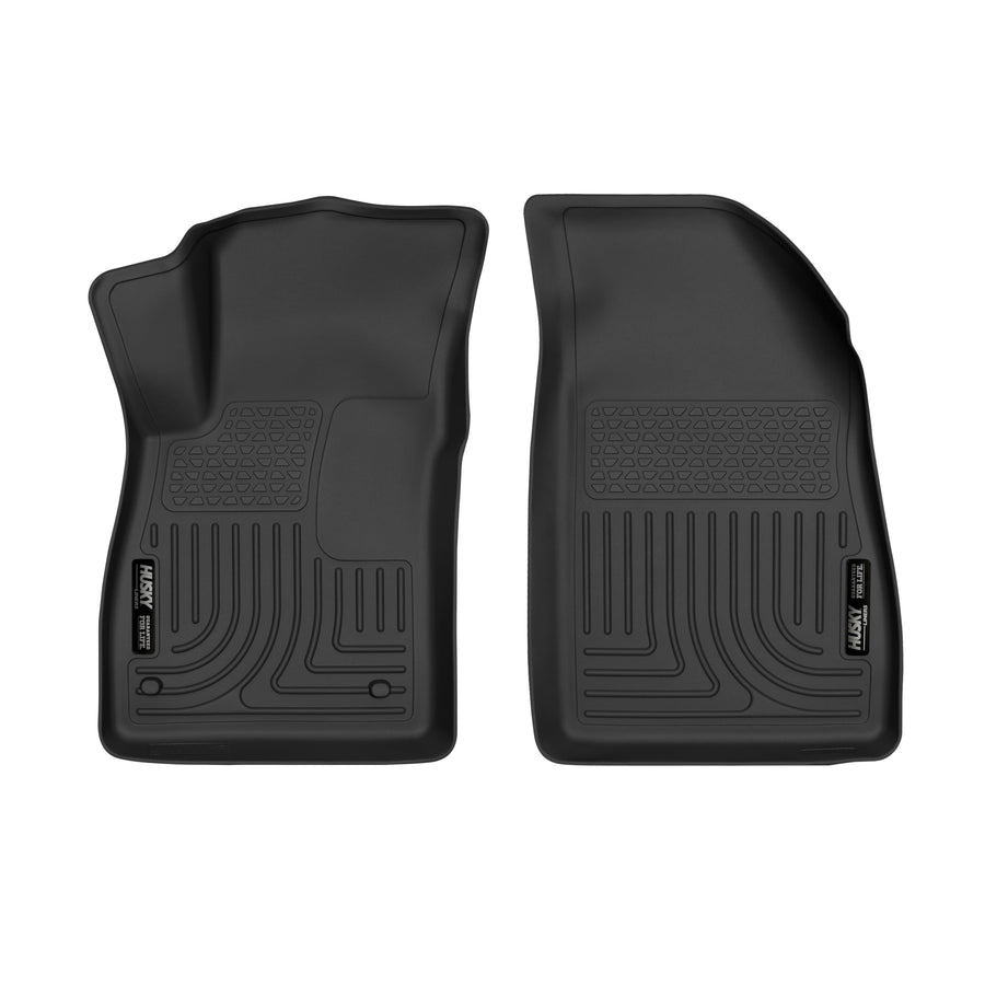 Husky Liners Floor Mats X-act Contour | Fits 2013-2022 Buick Encore; 2015-2022 Chevrolet Trax | Front Row, 2-pc Black - 55351