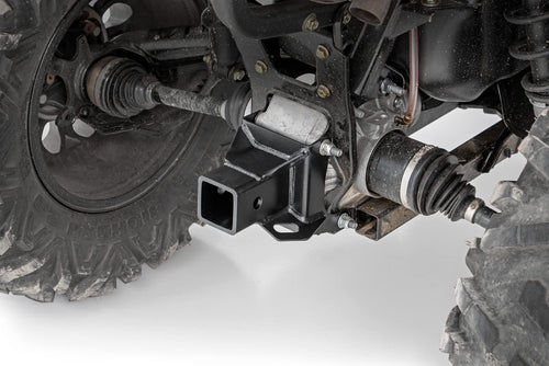 2" Receiver Hitch Rough Country for Can-Am Outlander 570/1000 & Renegade 500/1000 - Heavy-Duty Steel, Bolt-On ATV Hitch for Towing & Accessories