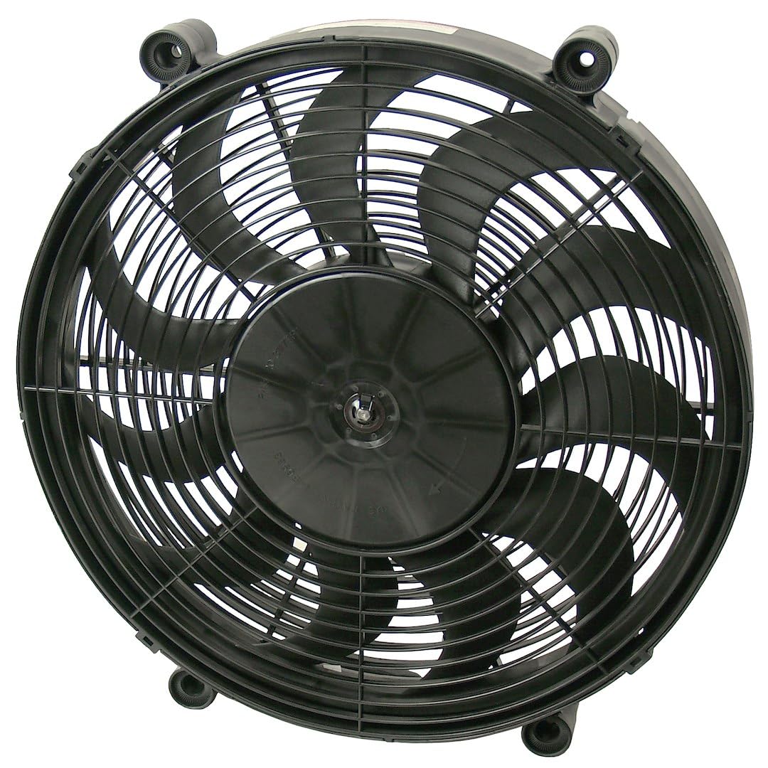 17" Derale High Output Radiator Fan Black