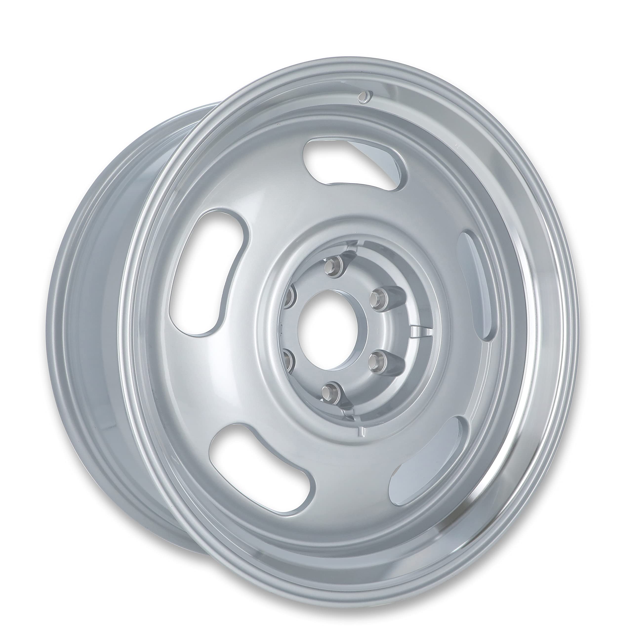 107 Series REV Wheels 107S-2808300 Rally 20x8-4.5 bs - 6x5.5/6x139.7 -Gray/Machine Lip