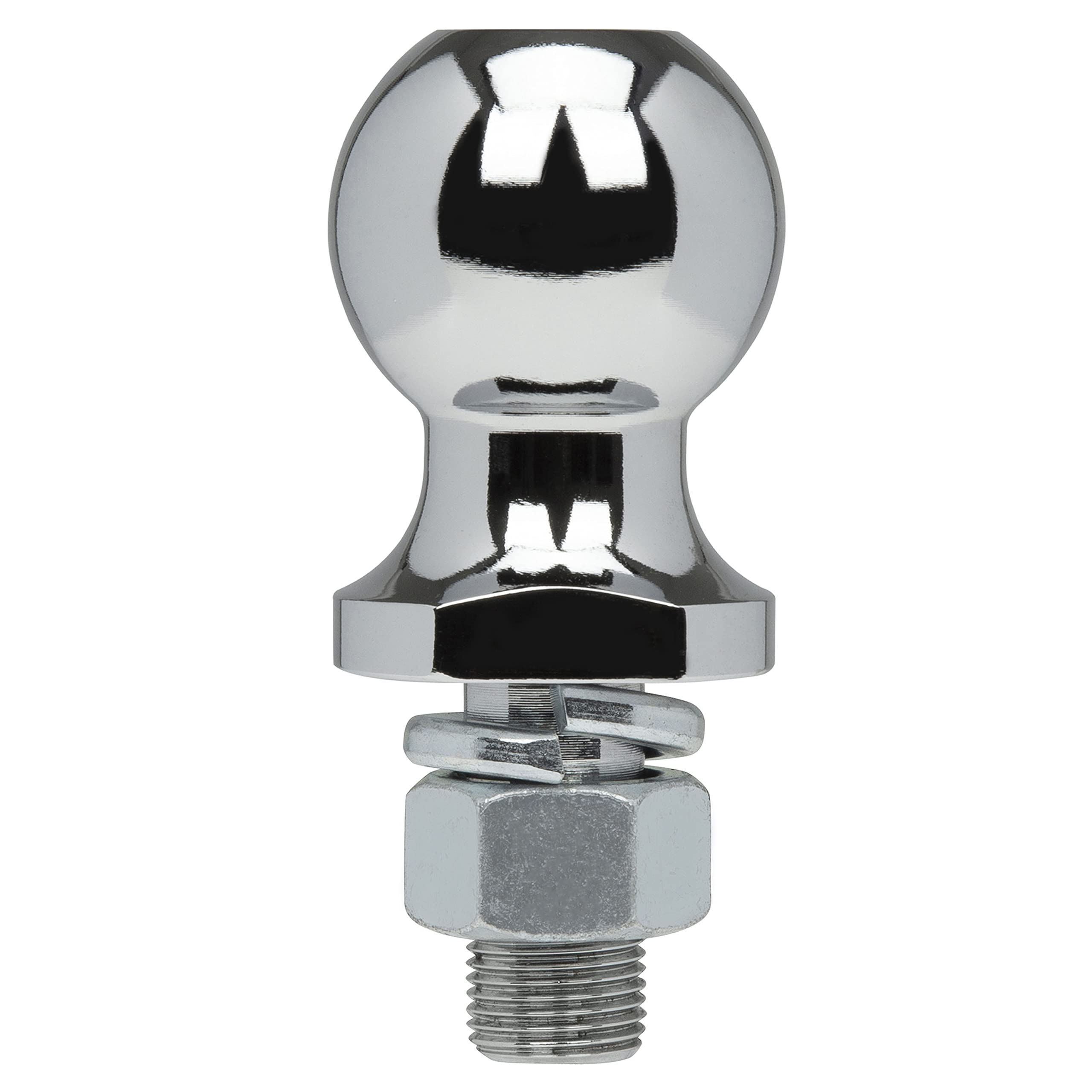 Class I TOWSMART Chrome Trailer Hitch Ball, 2,000 lb., 1-7/8 in. Ball Diameter, 3/4 in. x 1-1/2 in. Shank